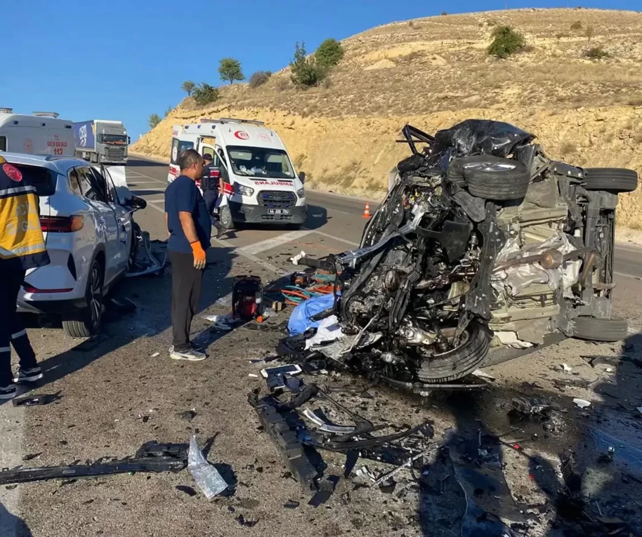 Malatya'da katliam gibi kaza! 4 ölü, 2 yaralı