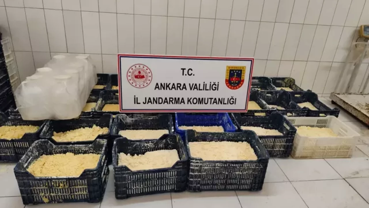 12 milyon liralık niteliği değiştirilmiş gıda operasyonu