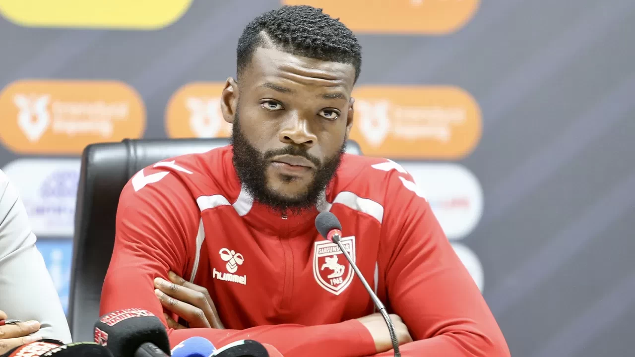 Samsunsporlu Olivier Ntcham: "Rövanşta hataları yapmayıp kazanmak istiyoruz"