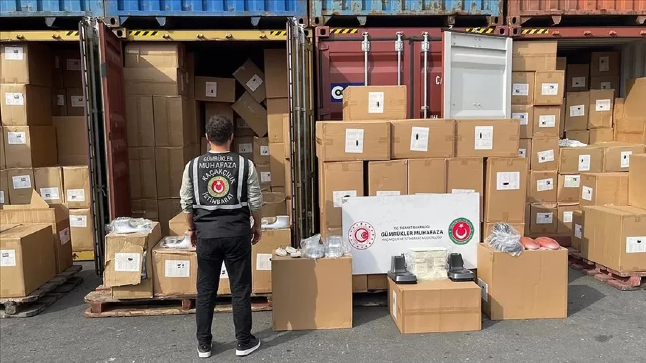 Gümrüklerde 7 ayda 41,7 milyar liralık kaçakçılık engellendi