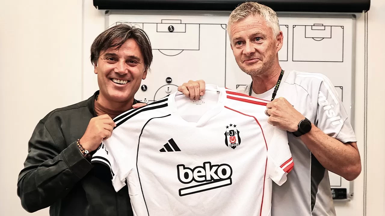 A Milli Takım Teknik Direktörü Vincenzo Montella’dan Beşiktaş Teknik Direktörü Ole Gunnar Solskjaer’e ziyaret