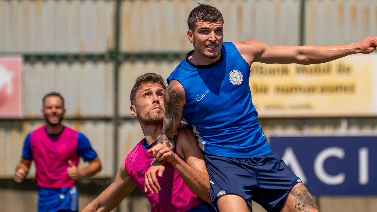 Çaykur Rizespor, Alanyaspor maçı hazırlıklarını sürdürdü