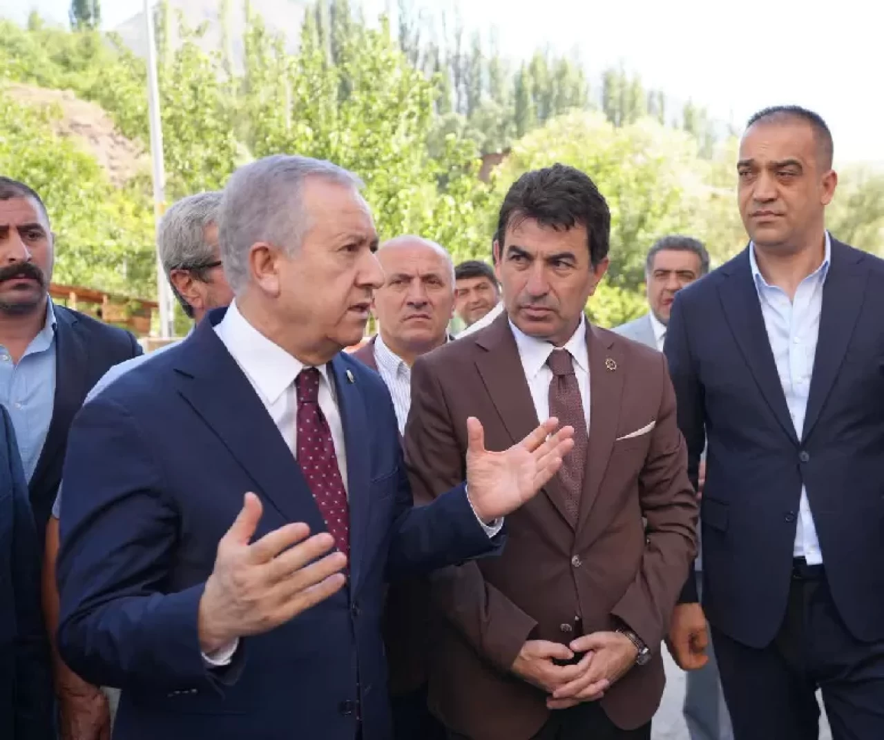 MHP'li Durmaz'dan İspir’deki heyelanla ilgili açıklama: En büyük tesellimiz can kaybı yaşanmaması