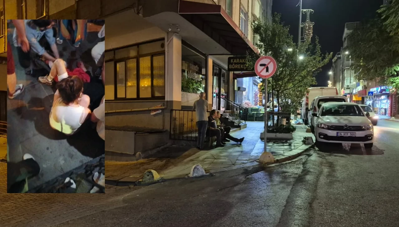 Küçükçekmece’de cadde ortasında dehşet