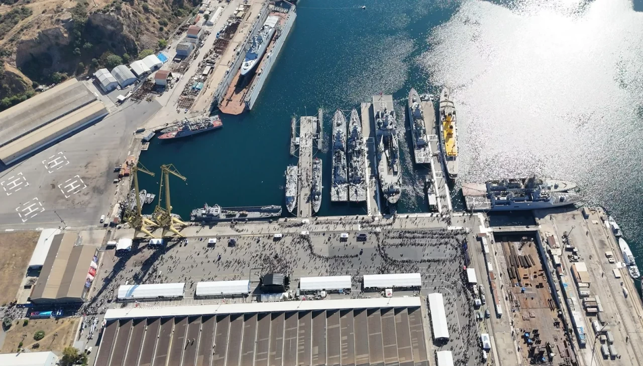 TEKNOFEST Mavi Vatan tek plan görüntülendi