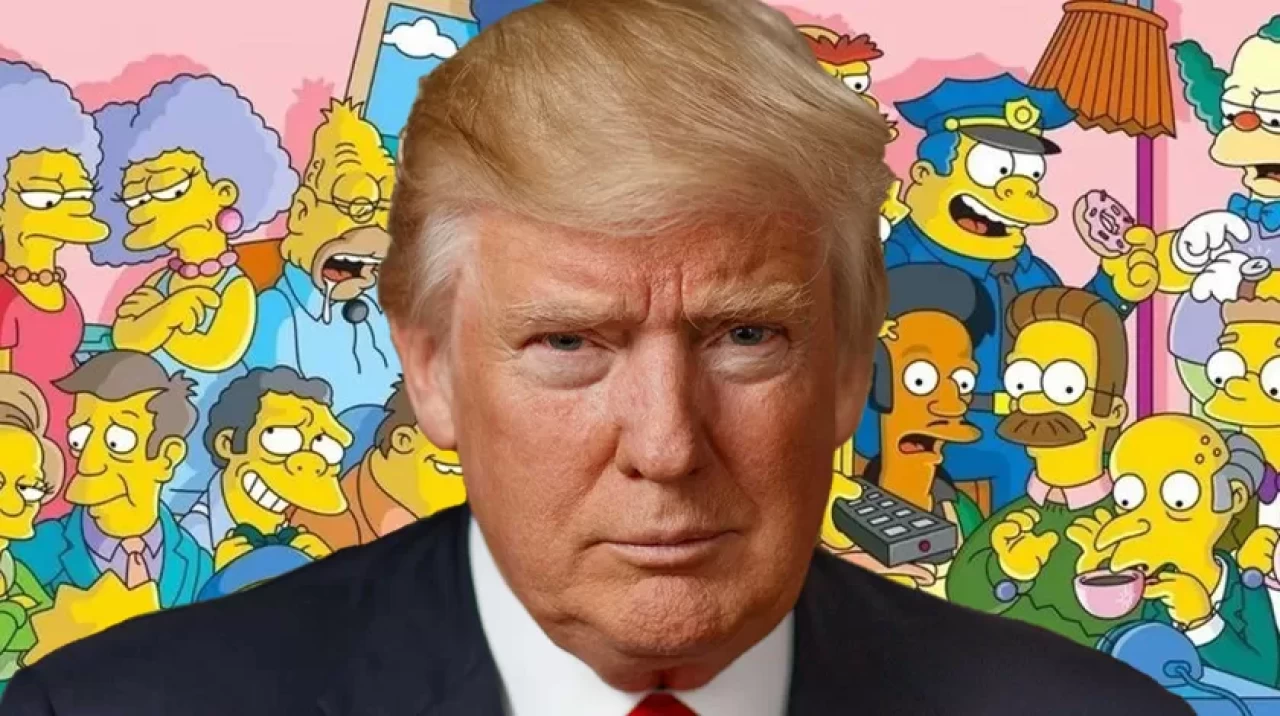 Simpsonlar'dan şok Trump kehaneti! Ölüm anını bile animasyona taşımış!