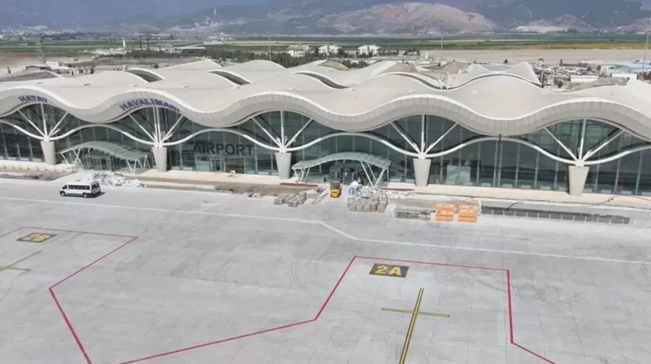 Hatay Havalimanı’nda geri sayım! 1 Eylül’de uçuşlara açılıyor