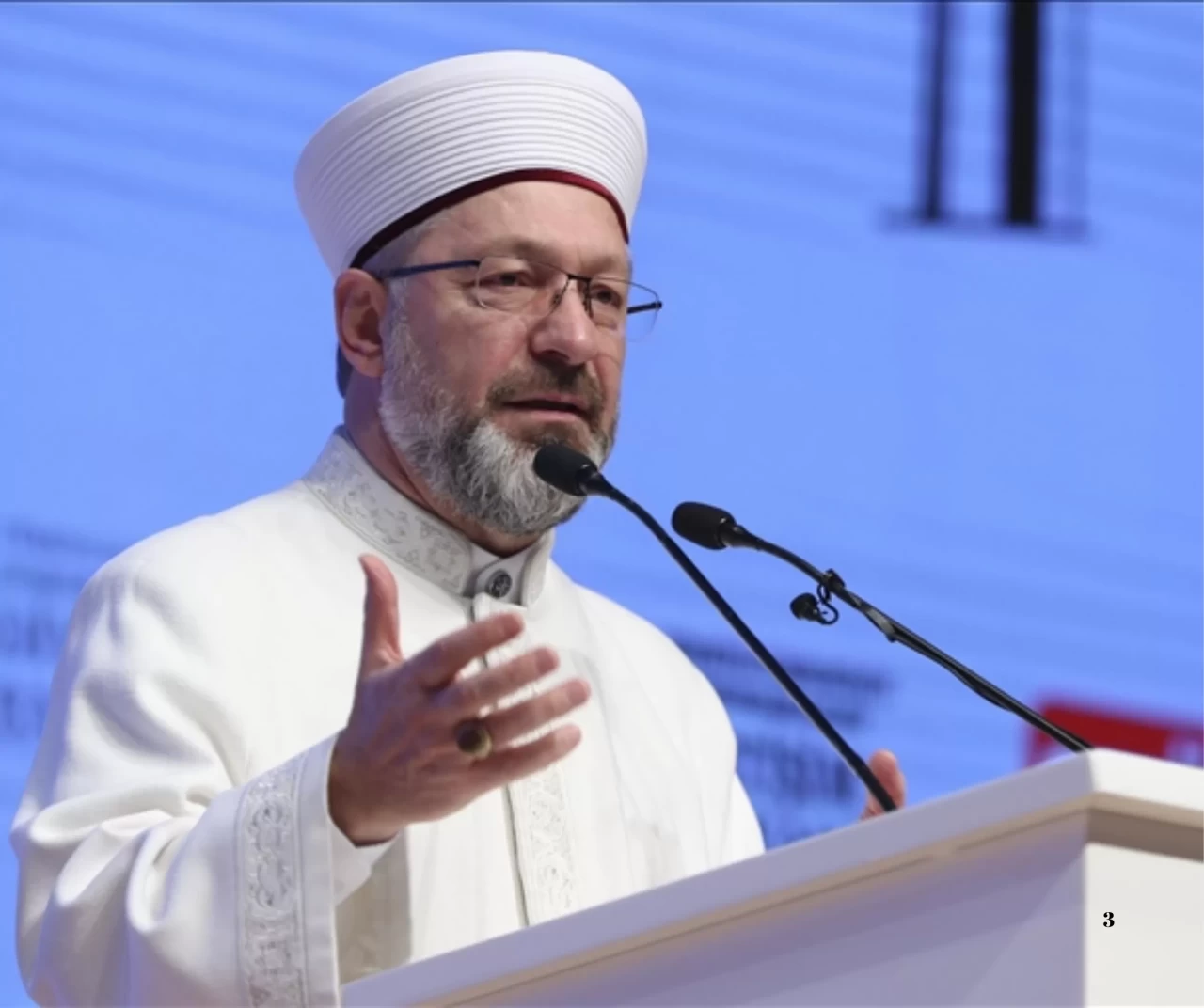 Diyanet İşleri Başkanı Erbaş: Namaz vakitlerinden fetva hizmetlerine..
