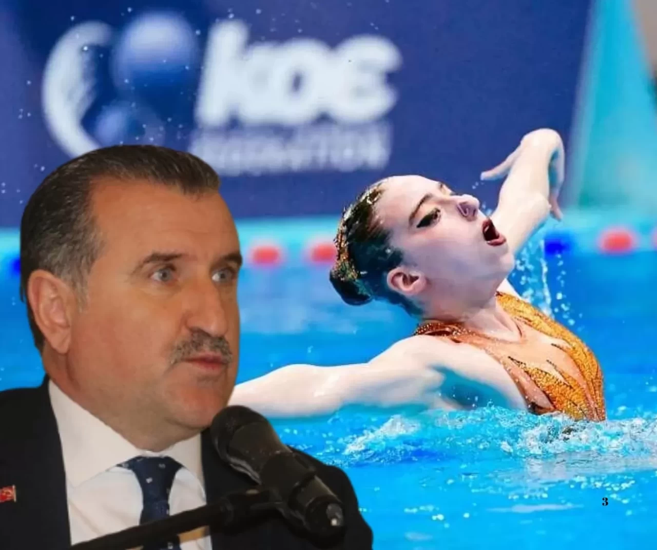 Bakan Bak'tan milli yüzücü Selin Hürmeriç'e tebrik