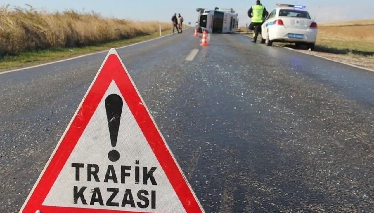 Motorsiklet sürücüsünün feci ölümü