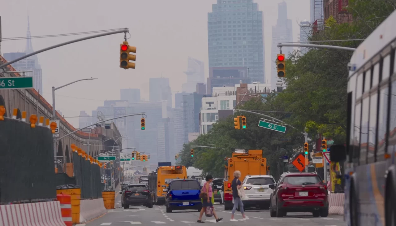 Kanada’daki orman yangınları New York’ta hava kalitesini düşürdü