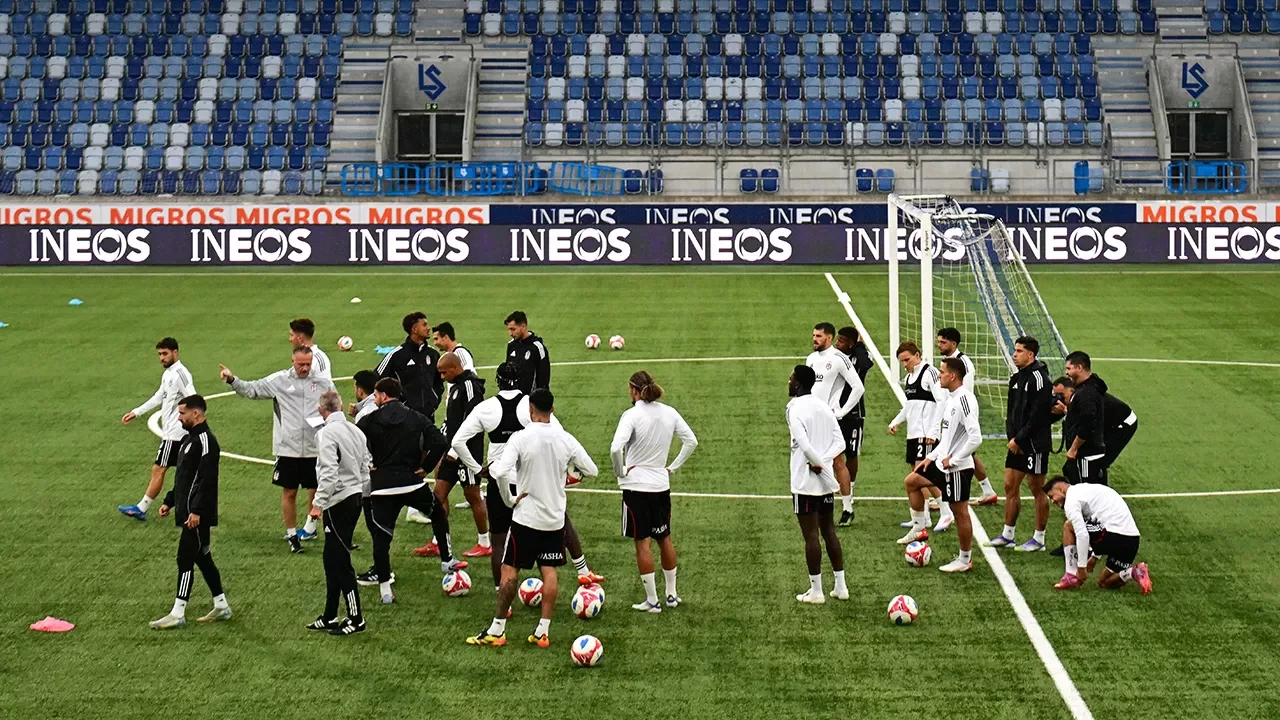 UEFA Konferans Ligi'nde Lausanne-Beşiktaş maçı ilk 11'leri belli oldu