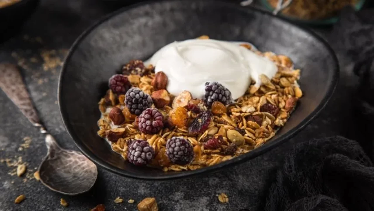 Ev yapımı granola tarifi