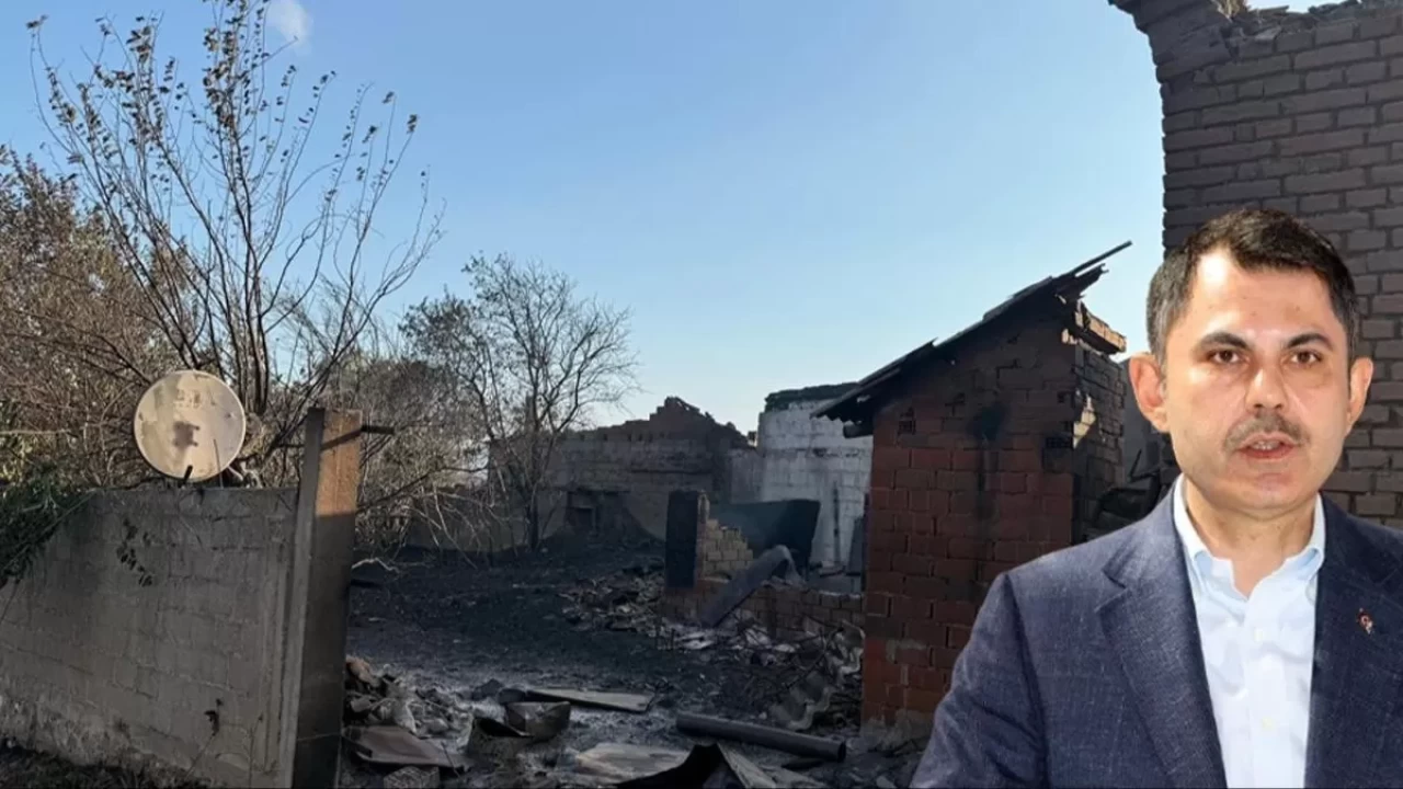 Bakan Kurum'dan Çanakkale'deki orman yangınına ilişkin açıklama: Gerekeni yapacağız