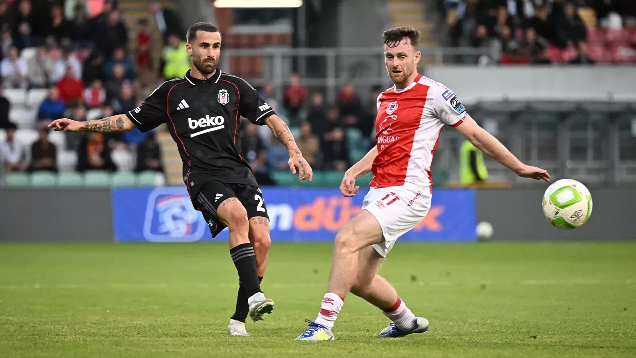 UEFA Konferans Ligi'nde Beşiktaş-St. Patricks maçı ilk 11'leri belli oldu