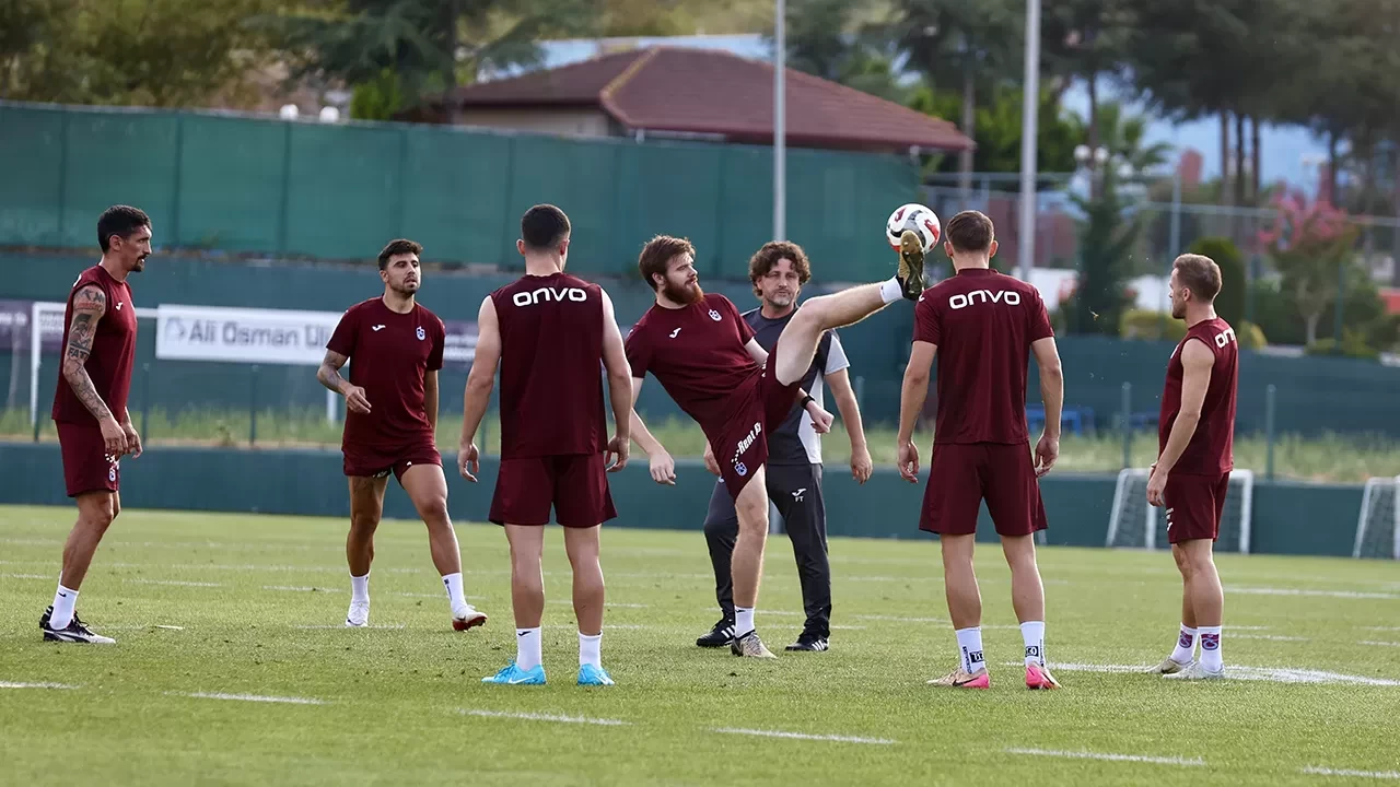 Trabzonspor, Kasımpaşa maçı hazırlıklarına devam etti
