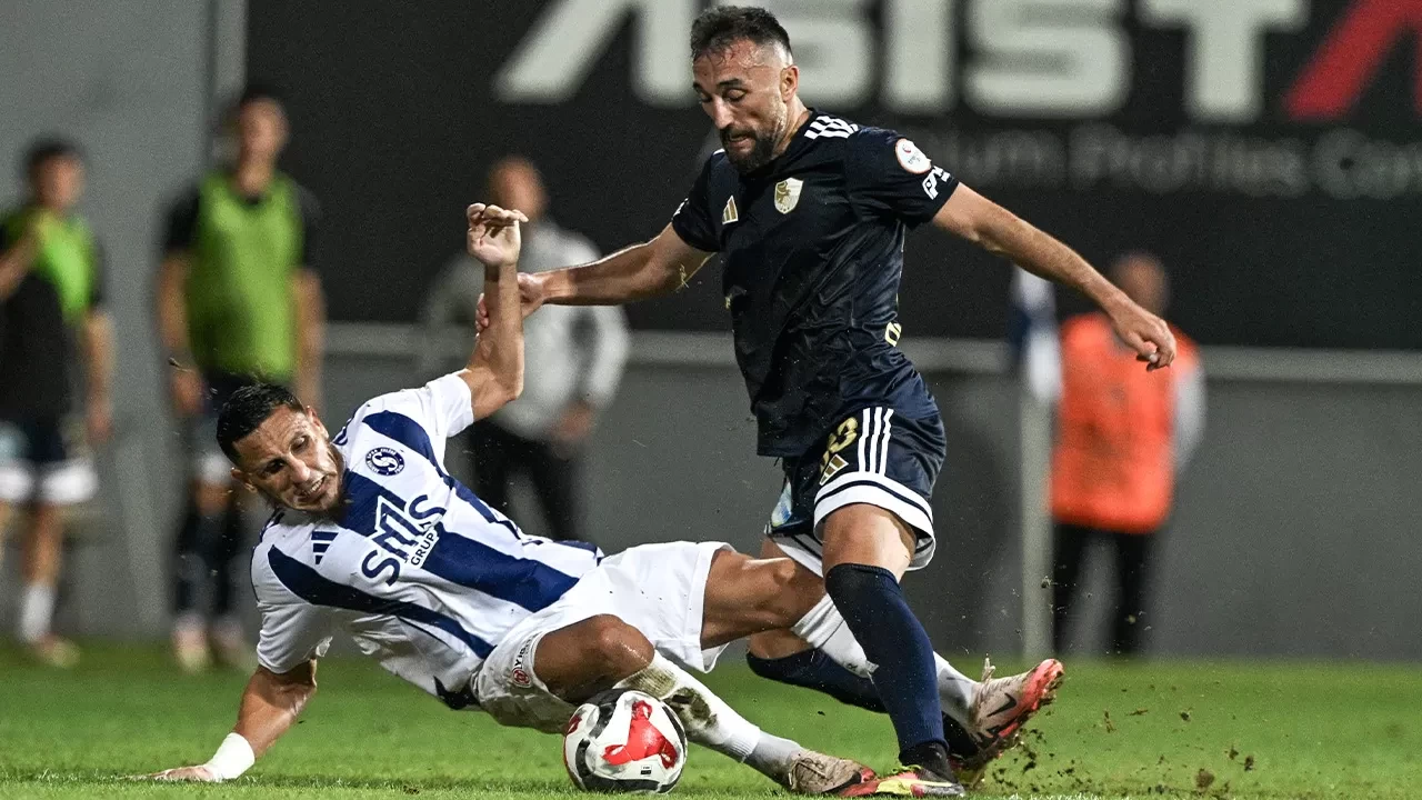 Erzurumspor FK üç puanı 2 golle aldı | Maç Sonucu Sarıyer 0-2 Erzurumspor FK