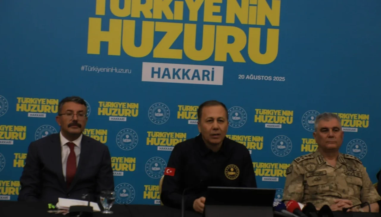 Bakan Yerlikaya’dan Hakkari’de huzur mesajı: Türkiye’nin her köşesi güvende