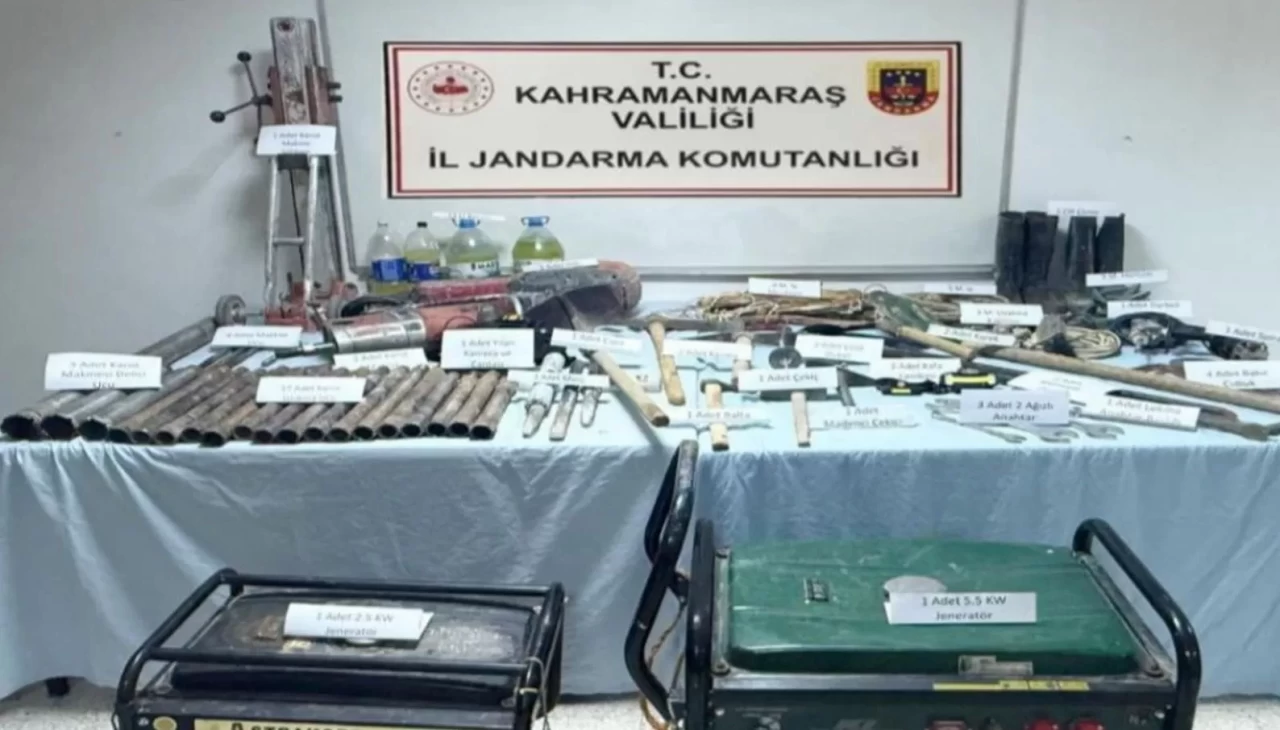 Kahramanmaraş'ta jandarmadan huzur operasyonu: 9 tutuklama