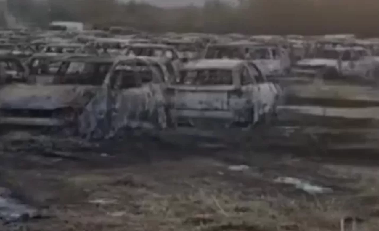 Yunanistan yangınlarla boğuşuyor! 550 araç kül oldu