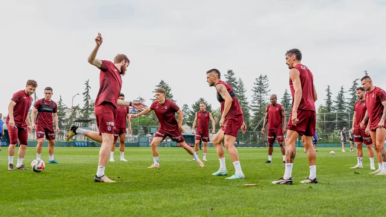 Trabzonspor, Kocaelispor maçı hazırlıklarına devam etti