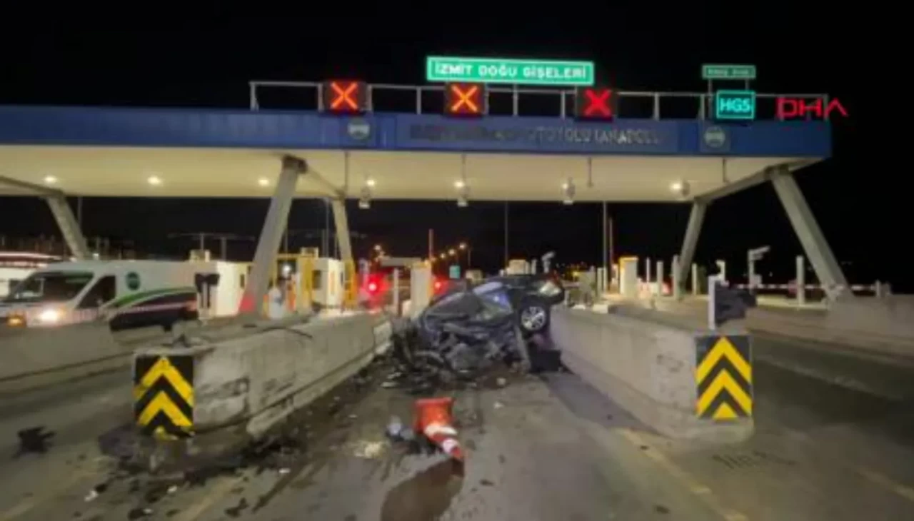 İzmit Gişeleri’nde feci kaza! Üst düzey yönetici hayatını kaybetti