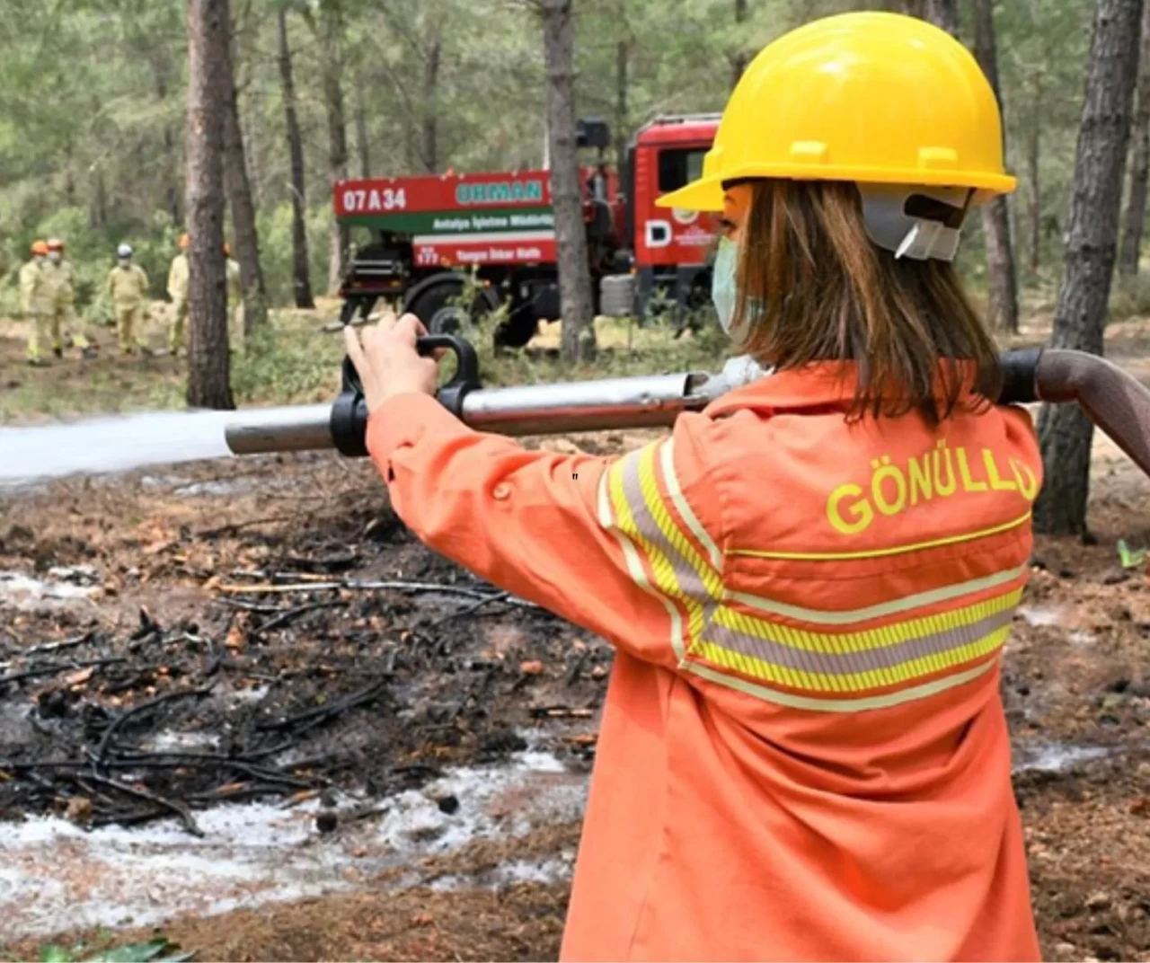 Orman yangınıyla mücadelede gönüllülere yönelik yeni düzenleme