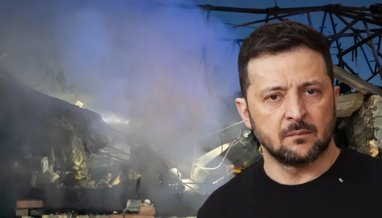 Rusya, savaşın en büyük hava saldırısını gerçekleştirdi! Zelenskiy’den flaş açıklama