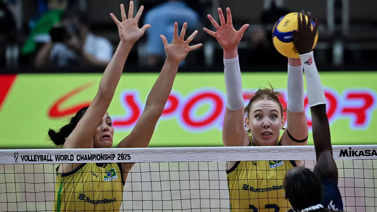 Brezilya, Fransa’yı 3-0 yenerek Kadınlar Dünya Voleybol Şampiyonası’nda yarı finale çıktı