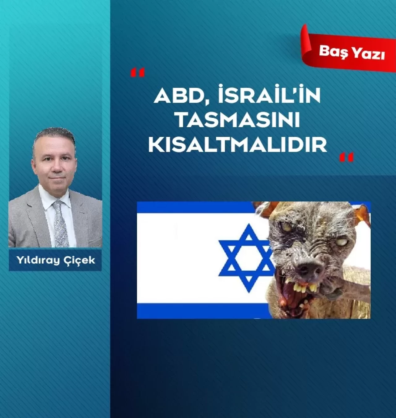 ABD, İsrail’in tasmasını kısaltmalıdır