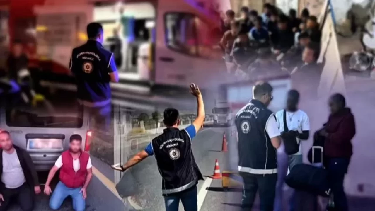 Göçmen kaçakçılarına göz açtırılmıyor: 52 gözaltı