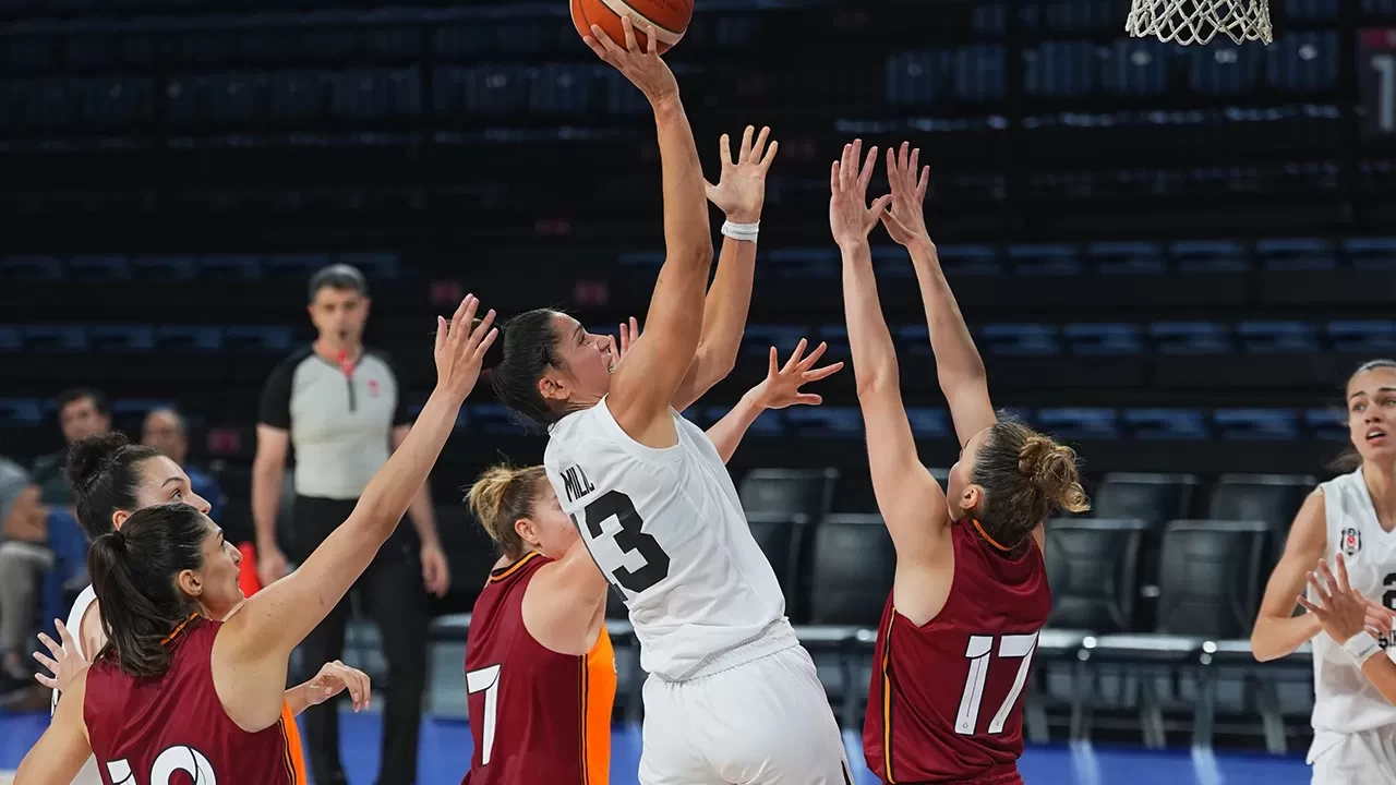 Galatasaray Kadın Basketbol Takımı, Beşiktaş’ı farklı geçti | Maç Sonucu Galatasaray 78-62 Beşiktaş