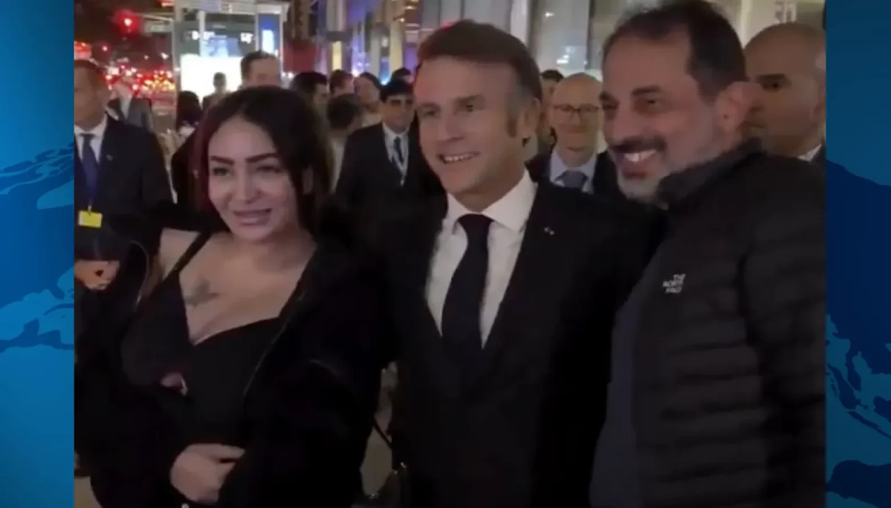 ABD'de ilginç anlar. Macron yolda kaldı, Trump'ı aradı: Alo başkan...