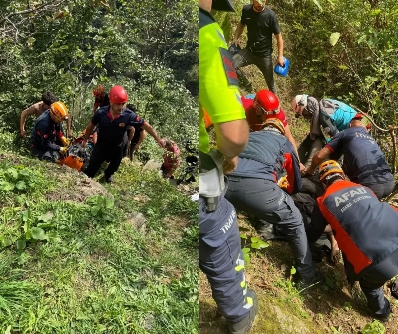 Giresun Espiye’de feci trafik kazası: 1 ölü, 1 ağır yaralı