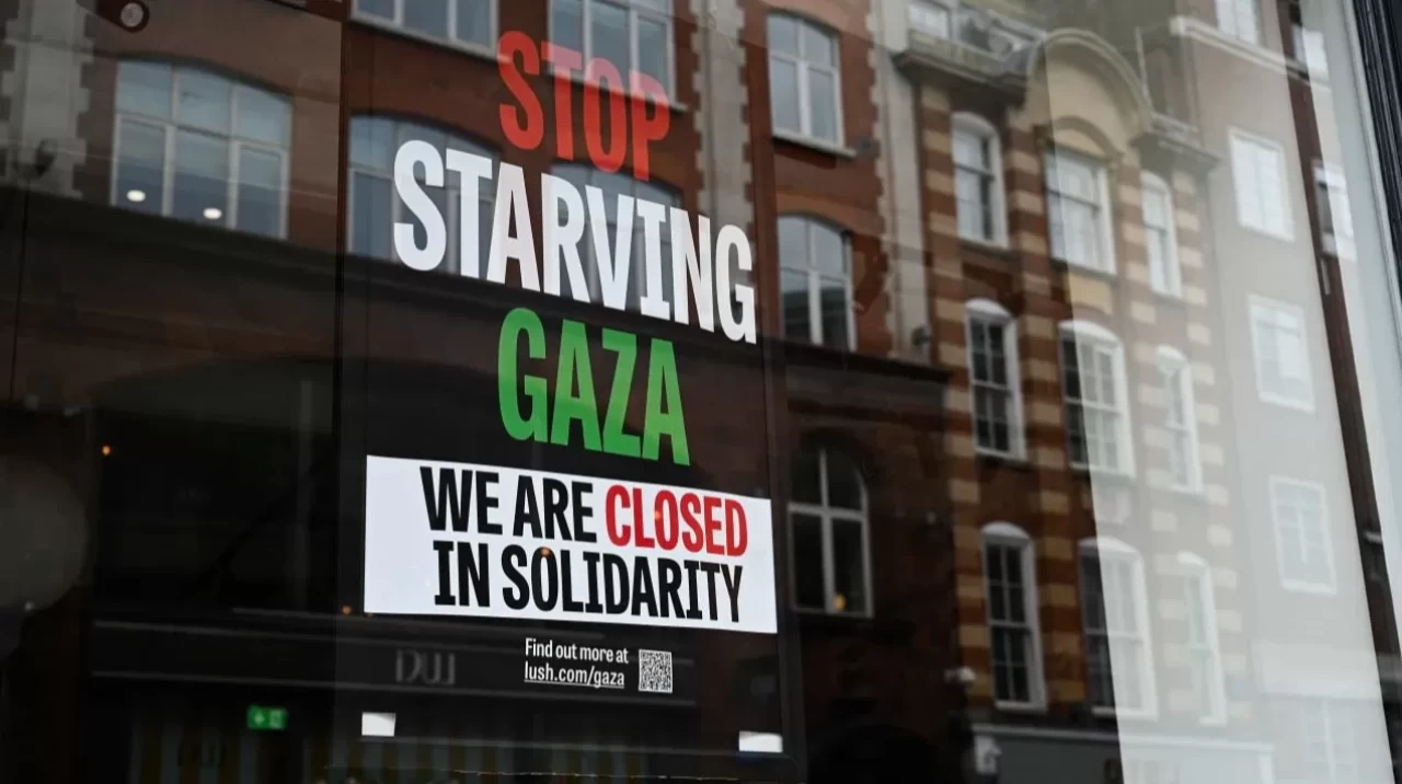 İngiltere’de ses getiren eylem: Kozmetik markası Gazze için kepenk indirdi