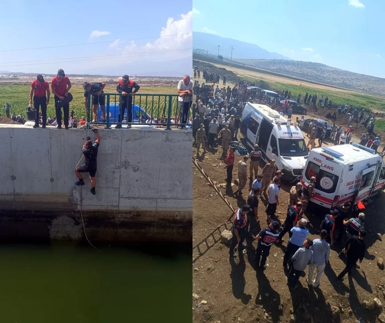 Gaziantep'te sulama kanalına düşen 8 yaşındaki çocuk boğuldu