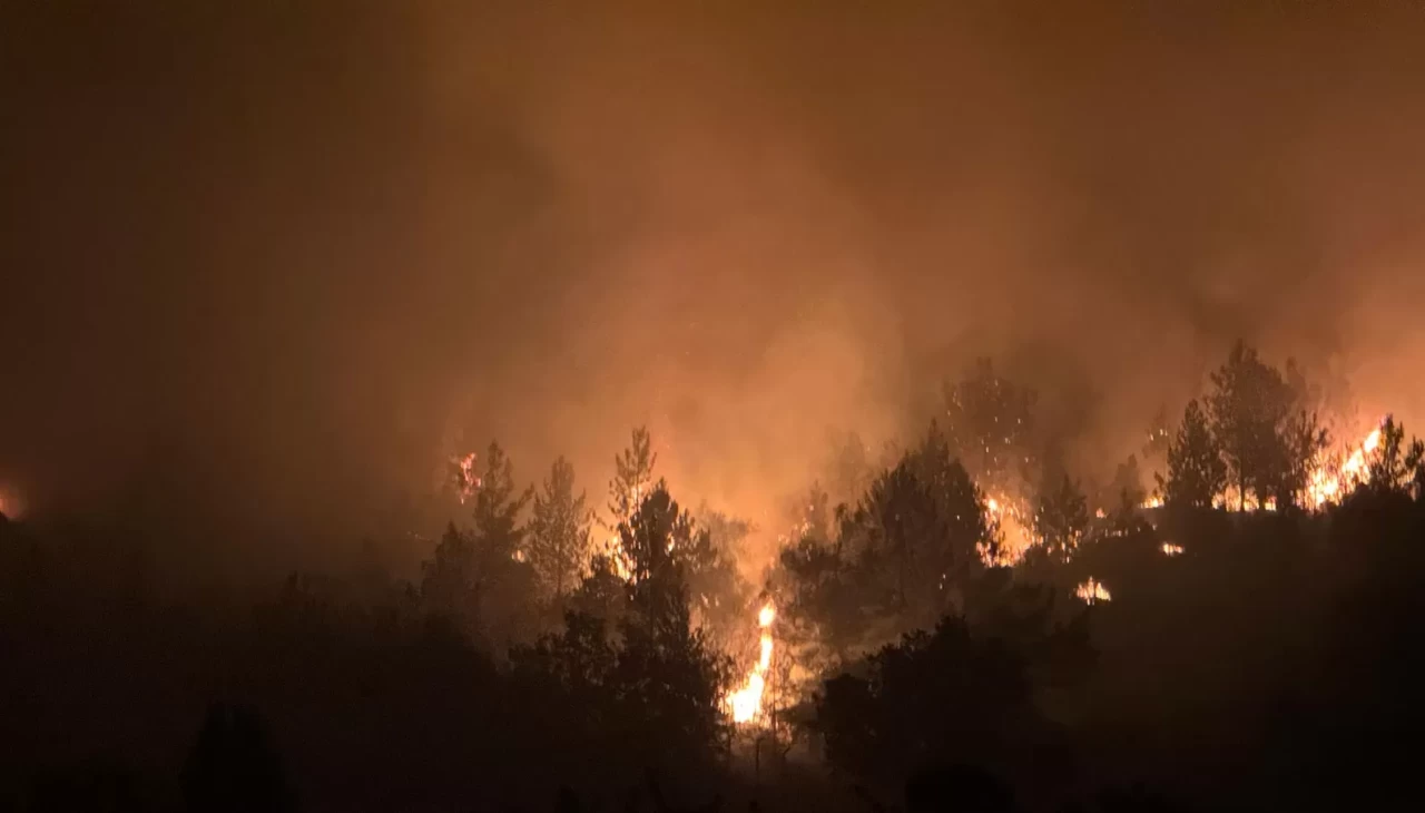 Kastamonu yangını Safranbolu köylerinin sınırına dayandı