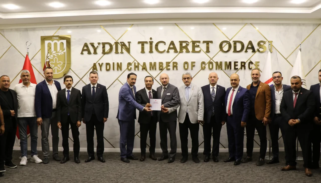 MHP heyetinden Aydın Ticaret Odası’na ziyaret