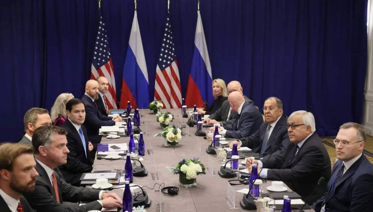 ABD Dışişleri Bakanı Rubio ile Rusya Dışişleri Bakanı Lavrov bir araya geldi