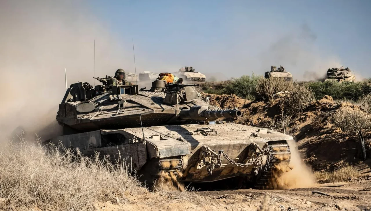 İsrail tankları Gazze’ye İlerliyor! Kara harekatına ilişkin yeni görüntüler paylaşıldı