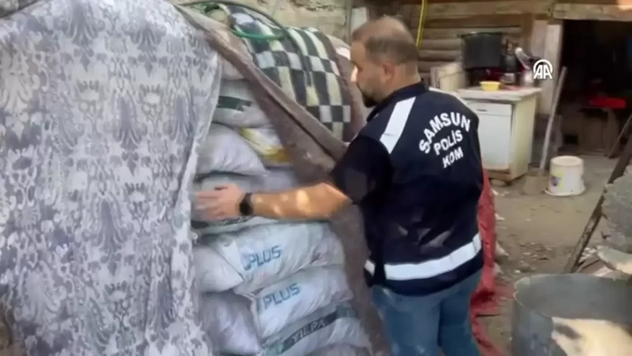 Rüyamda define gördüm dedi! Oğluyla birlikte apartmanın altını köstebek gibi kazdılar