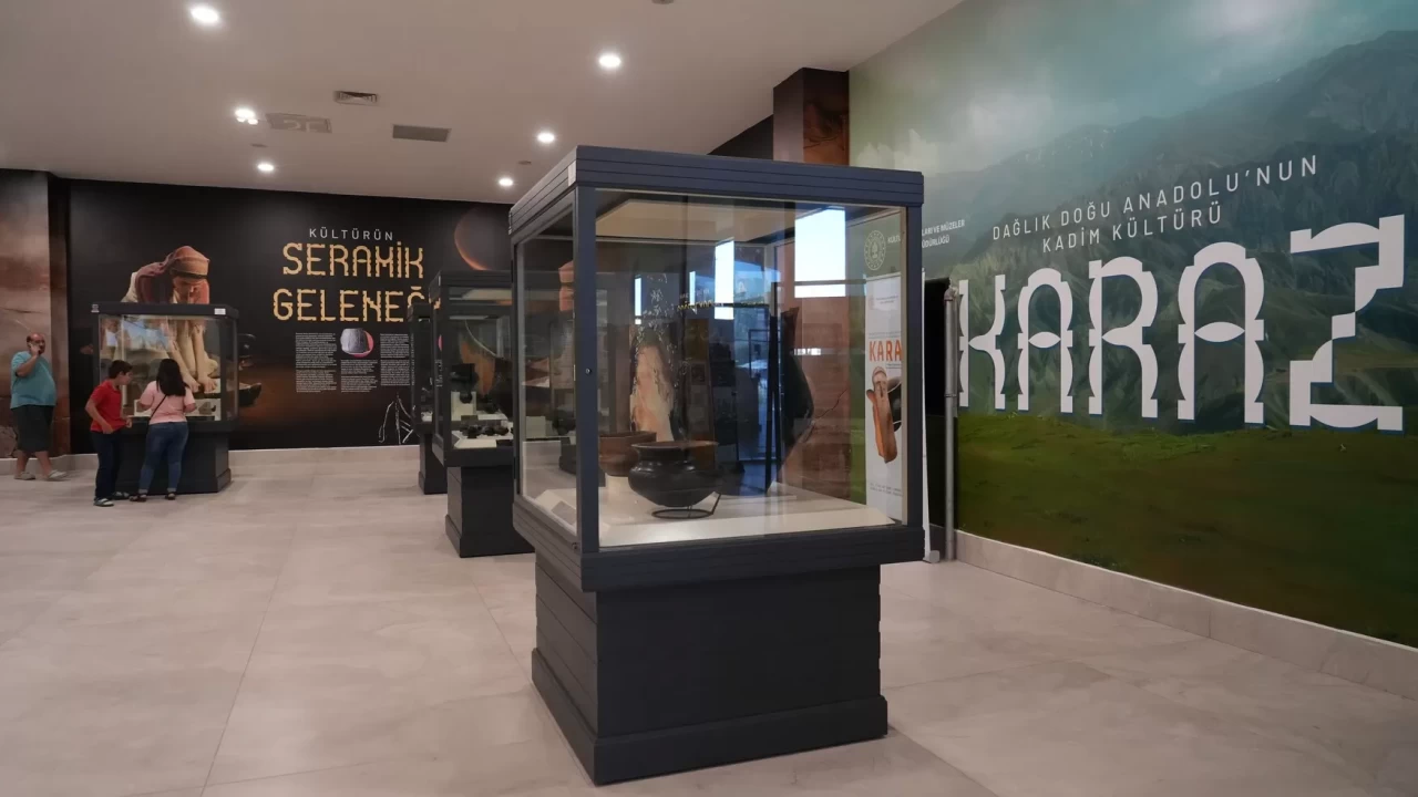 Erzurum Müzesi'nde 5 bin yıllık eserler sergileniyor