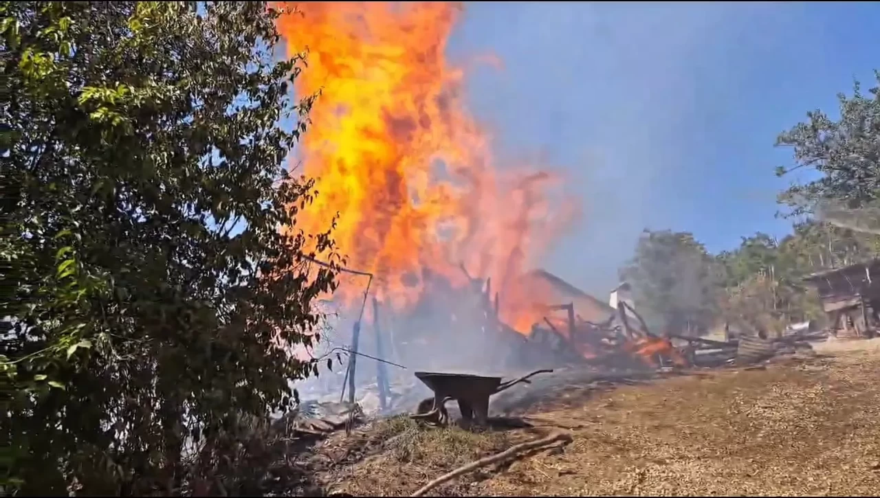Karabük'te yangın paniği: Ormanlık alana sıçrayan alevlere müdahale sürüyor