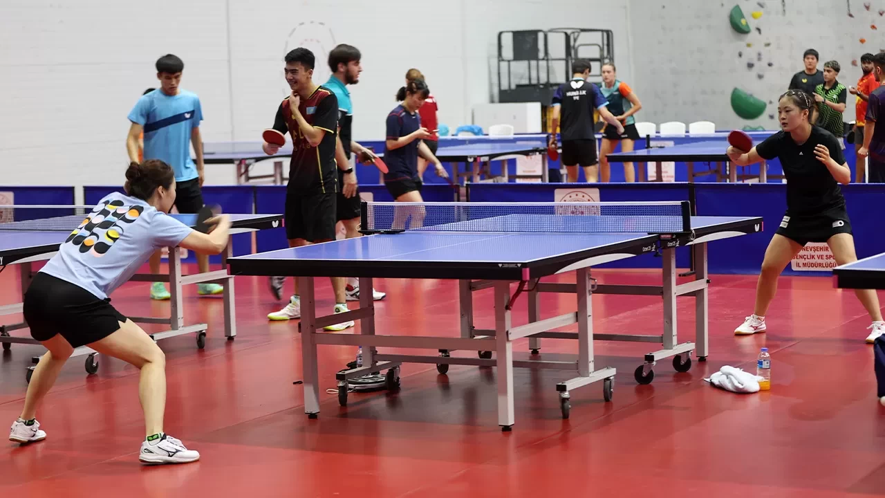 WTT Cappadocia Masa Tenisi Şampiyonası Nevşehir’de başladı