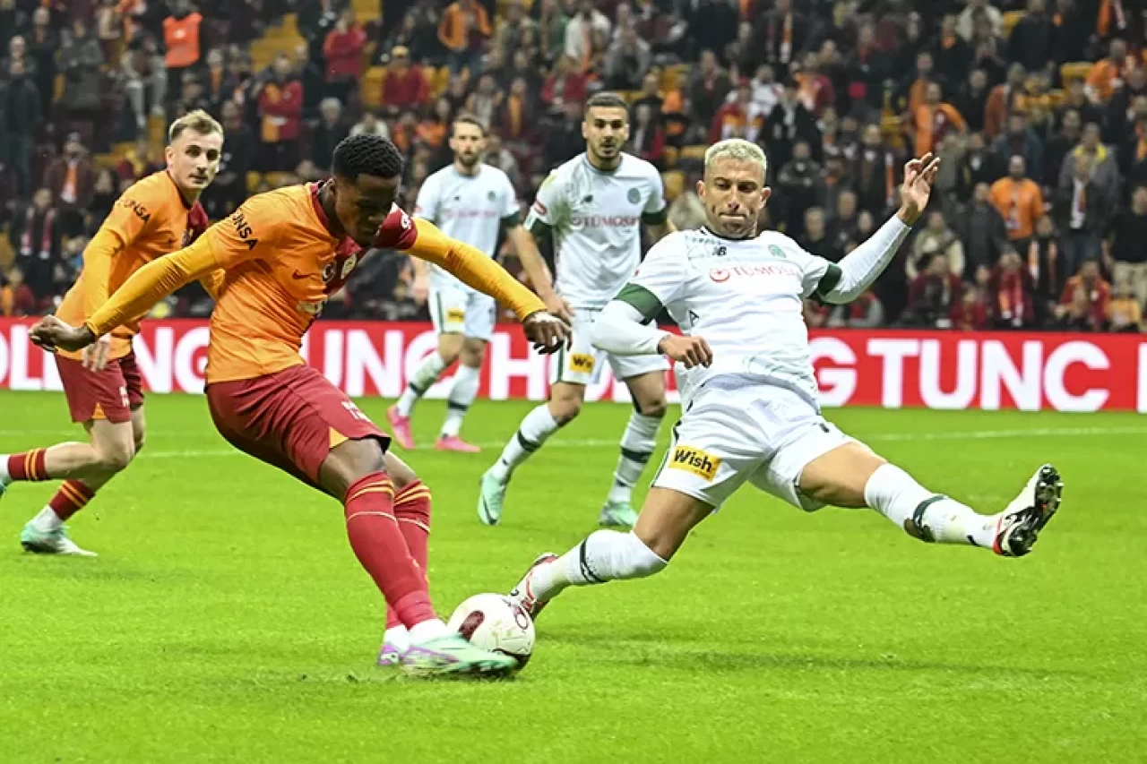 Süper Lig'de Galatasaray-Konyaspor maçı ilk 11'leri belli oldu