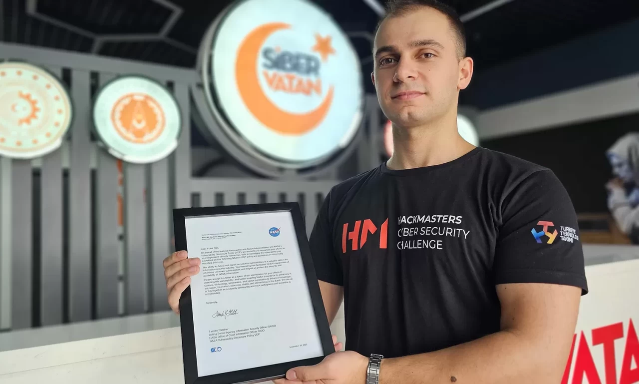 NASA'nın güvenlik açığını tespit eden BEUN öğrencisine takdir mektubu