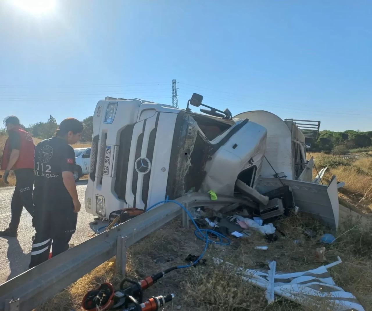 Balıkesir Susurluk’ta trafik kazası: 1 kişi hayatını kaybetti