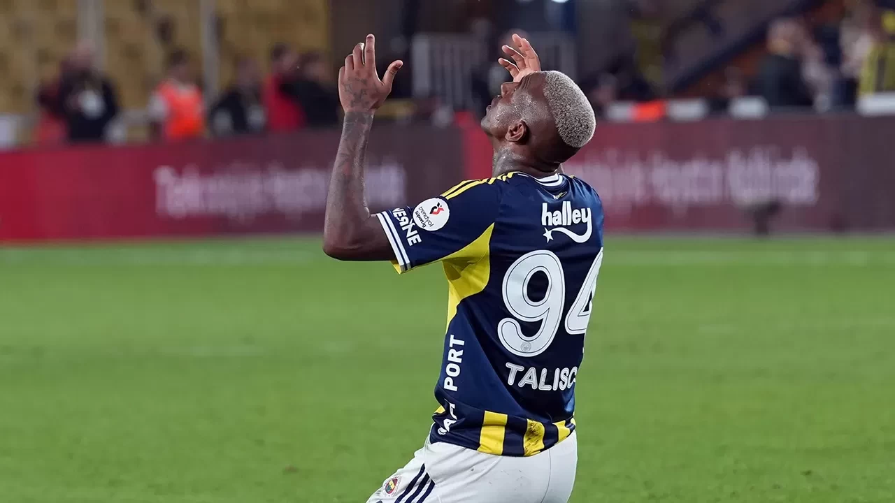 Fenerbahçeli Anderson Talisca, Süper Lig'deki ikinci golünü kaydetti
