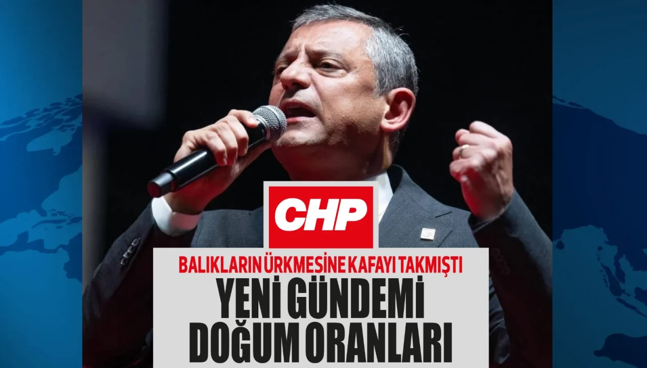 Balıkların ürkmesinden gocunan Özgür Özel'in gündemi, bu sefer doğum oranları oldu!