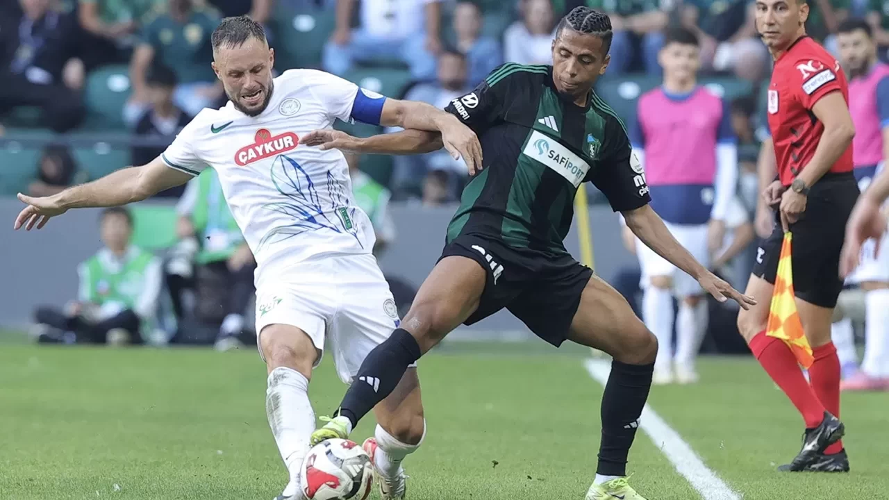 Kocaeli'de puanlar paylaşıldı | Kocaelispor 1-1 Çaykur Rizespor